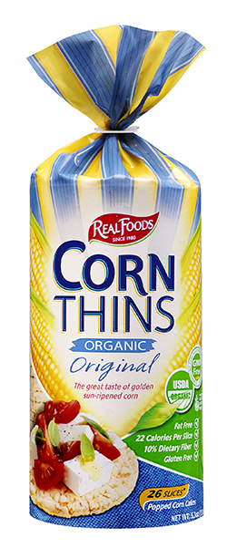 corn thins calories