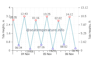 corporation beach tide chart