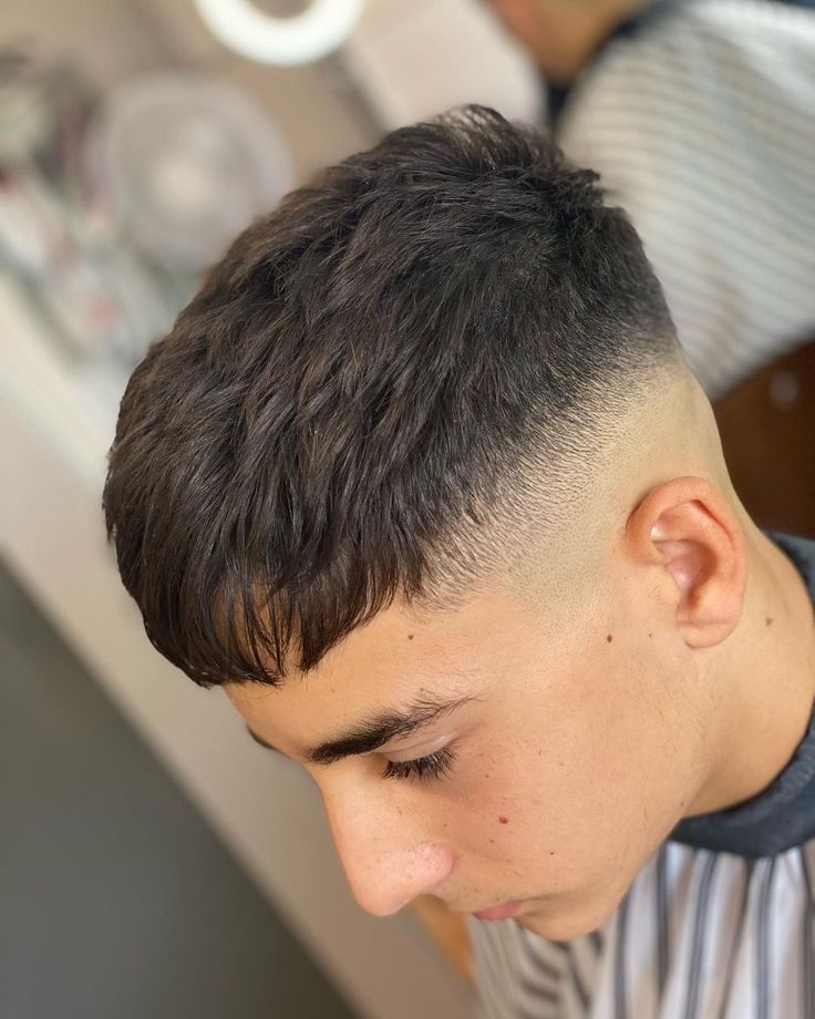 cortes con cabello corto hombre