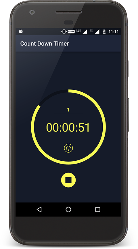 countdown timer android java