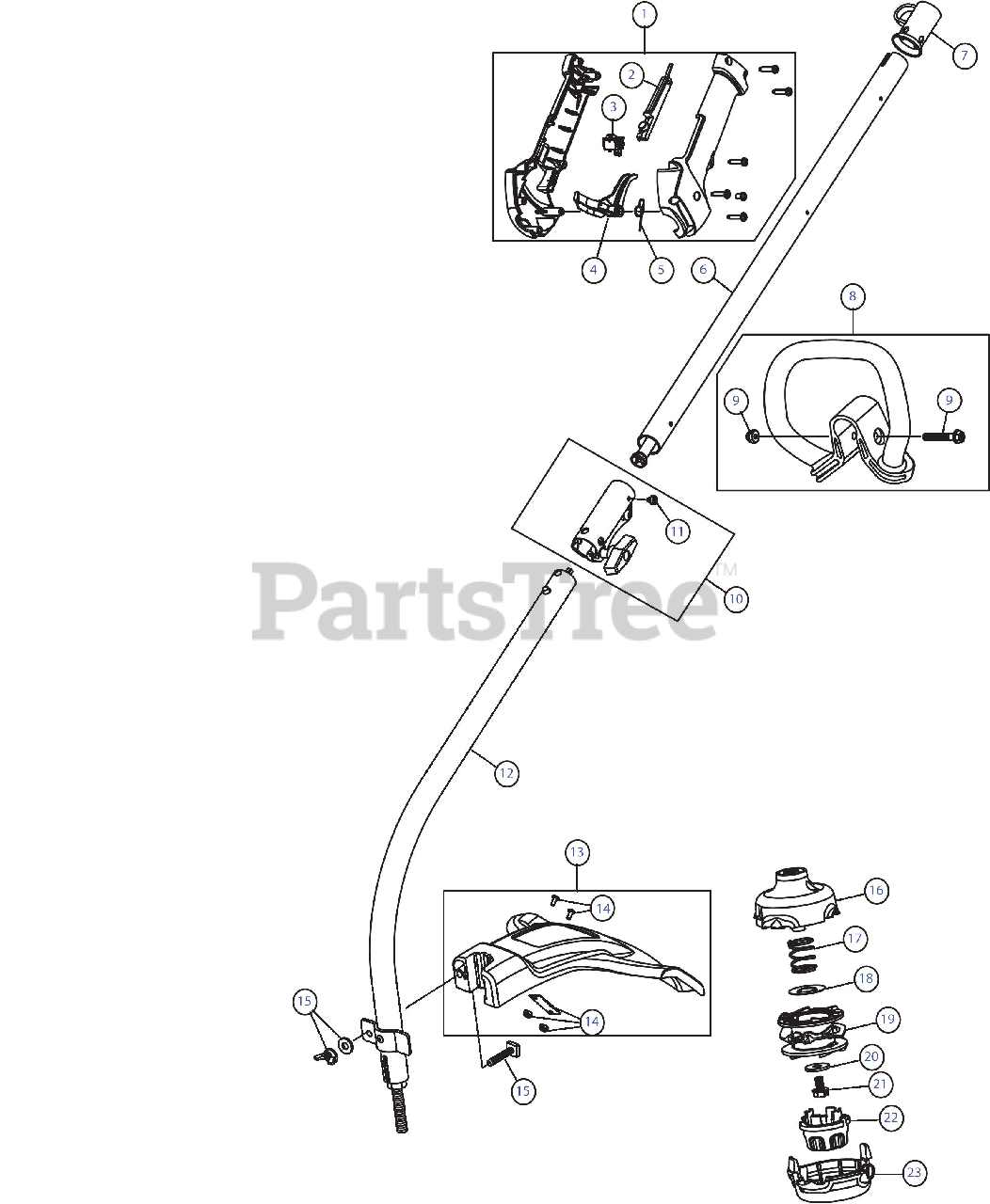 craftsman weed eater parts