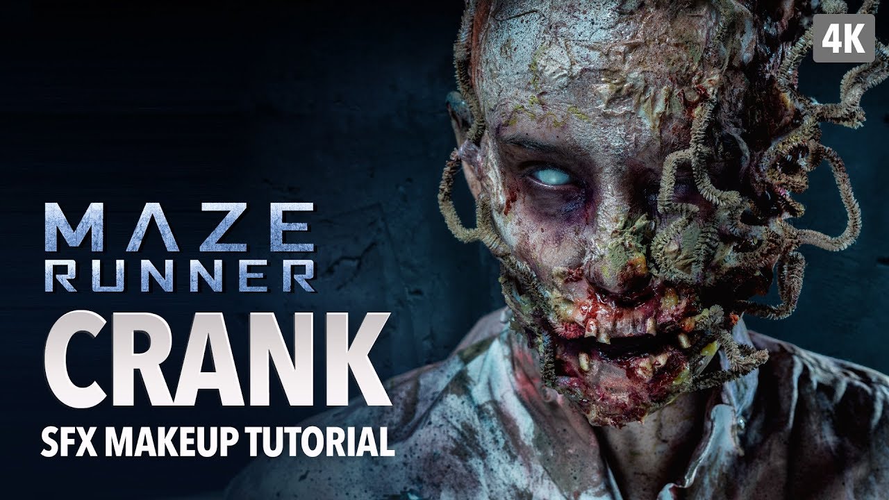 crank maze runner makeup