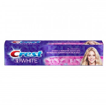 crest 3d white brilliant fresh