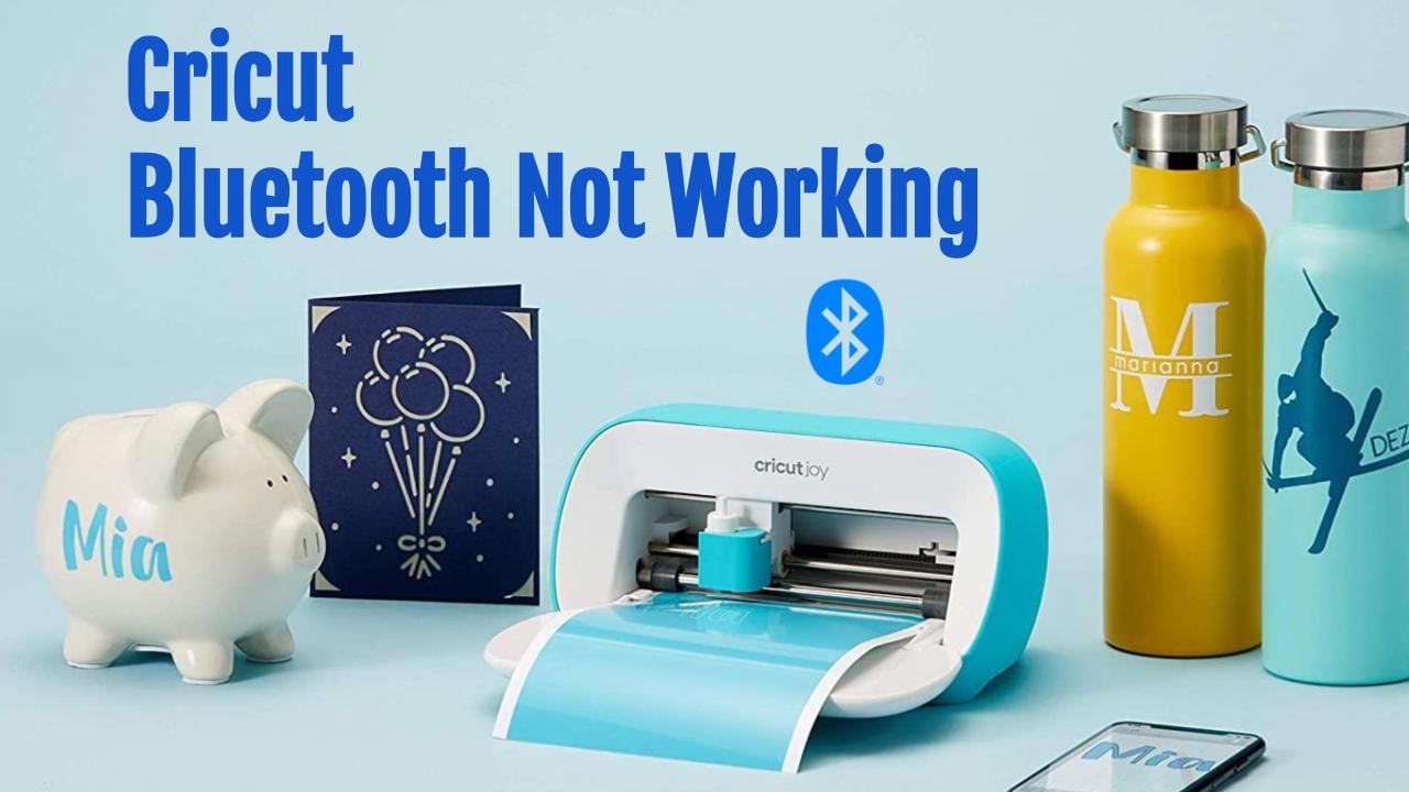 cricut keeps disconnecting from bluetooth