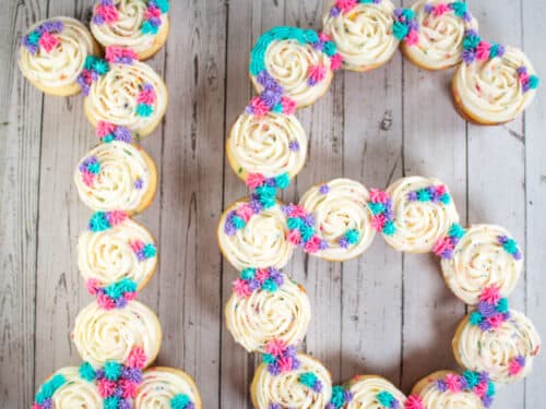 cupcake birthday cake ideas