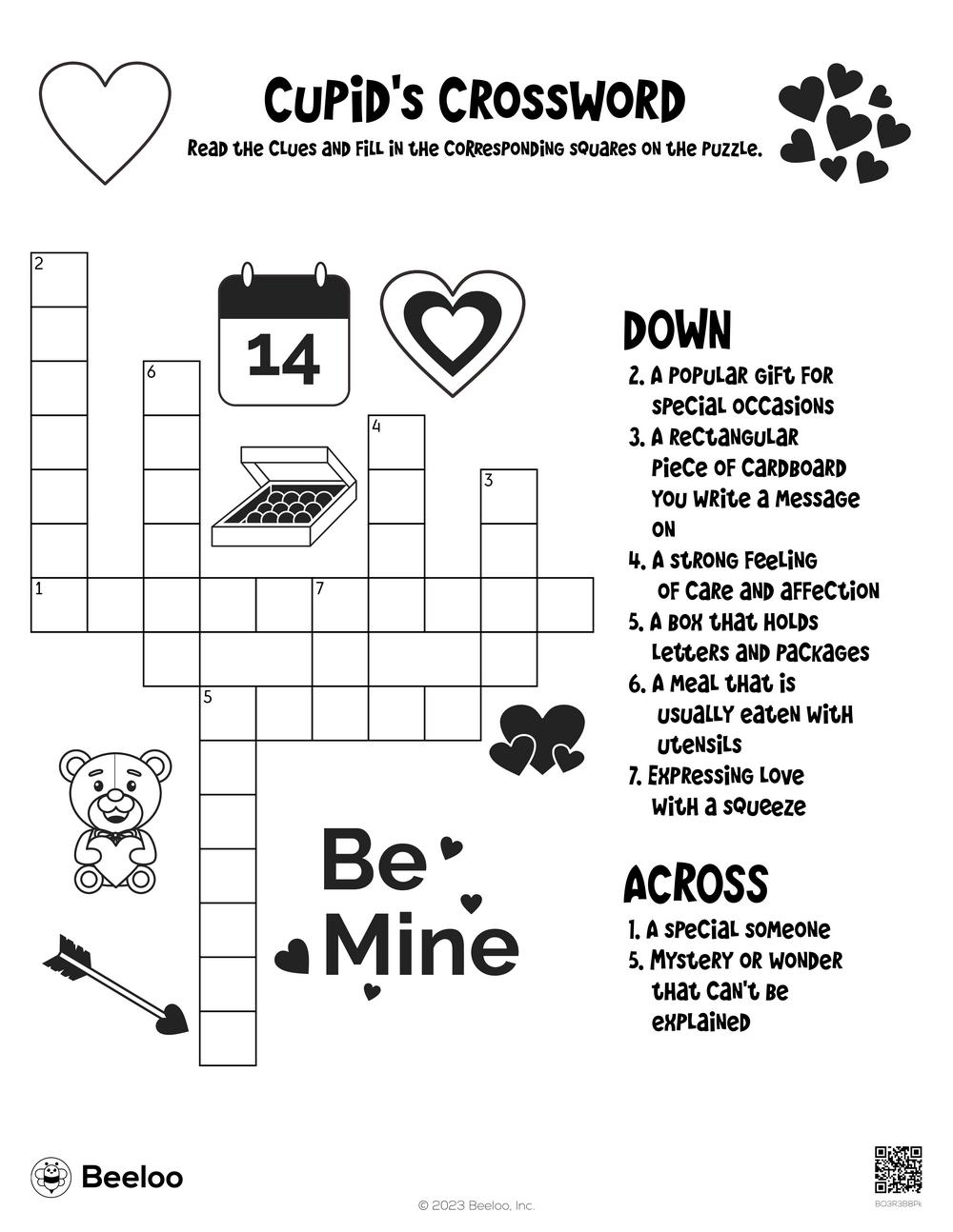 cupid crossword