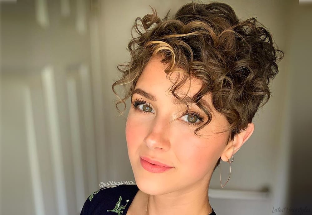 curly pixie hairstyles