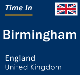 current time in birmingham uk