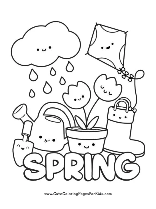 cute colouring pages