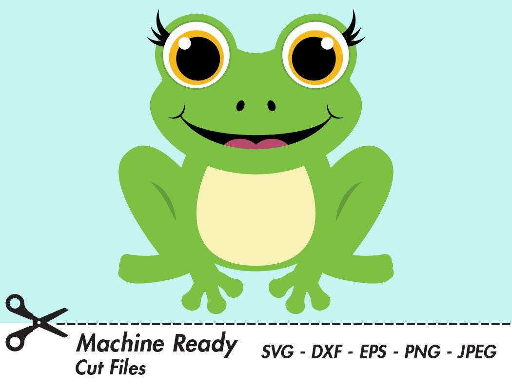 cute frog clipart