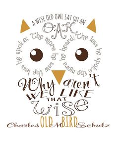 cute owl sayings