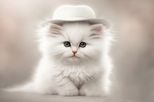 cute white kitten pictures