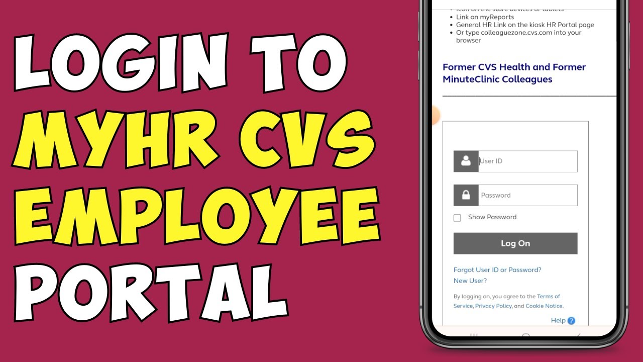 cvs employee login myhr