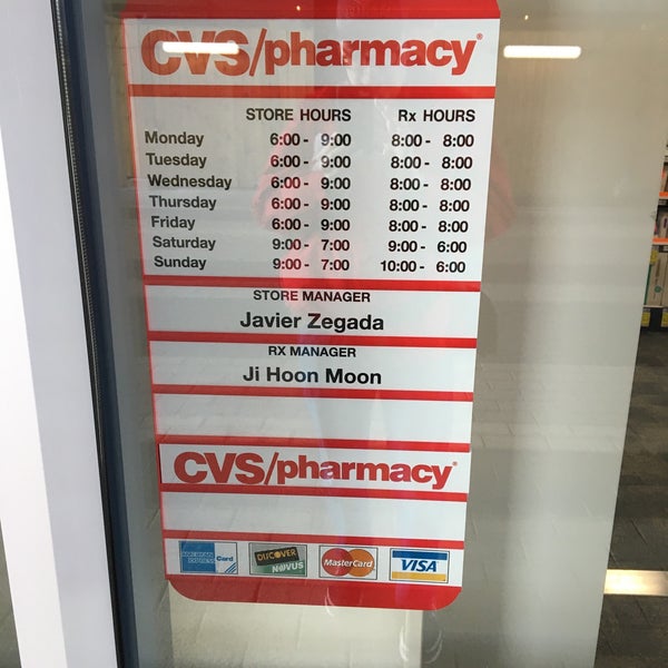 cvs store hours