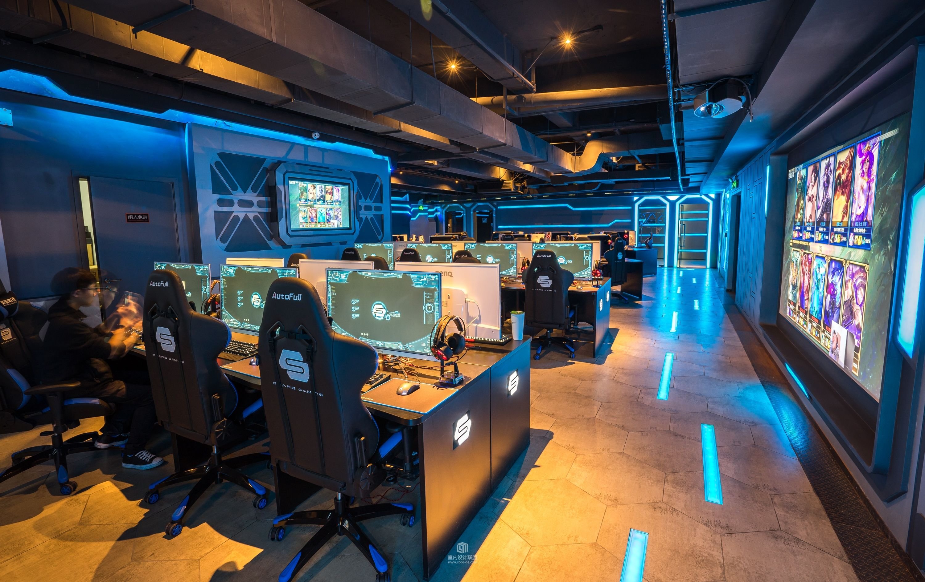 cyber cafes