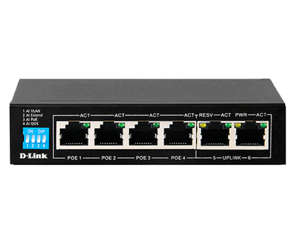 d link 4 port switch