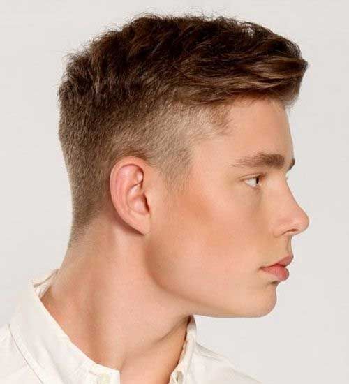 mens hairstyles short sides long top