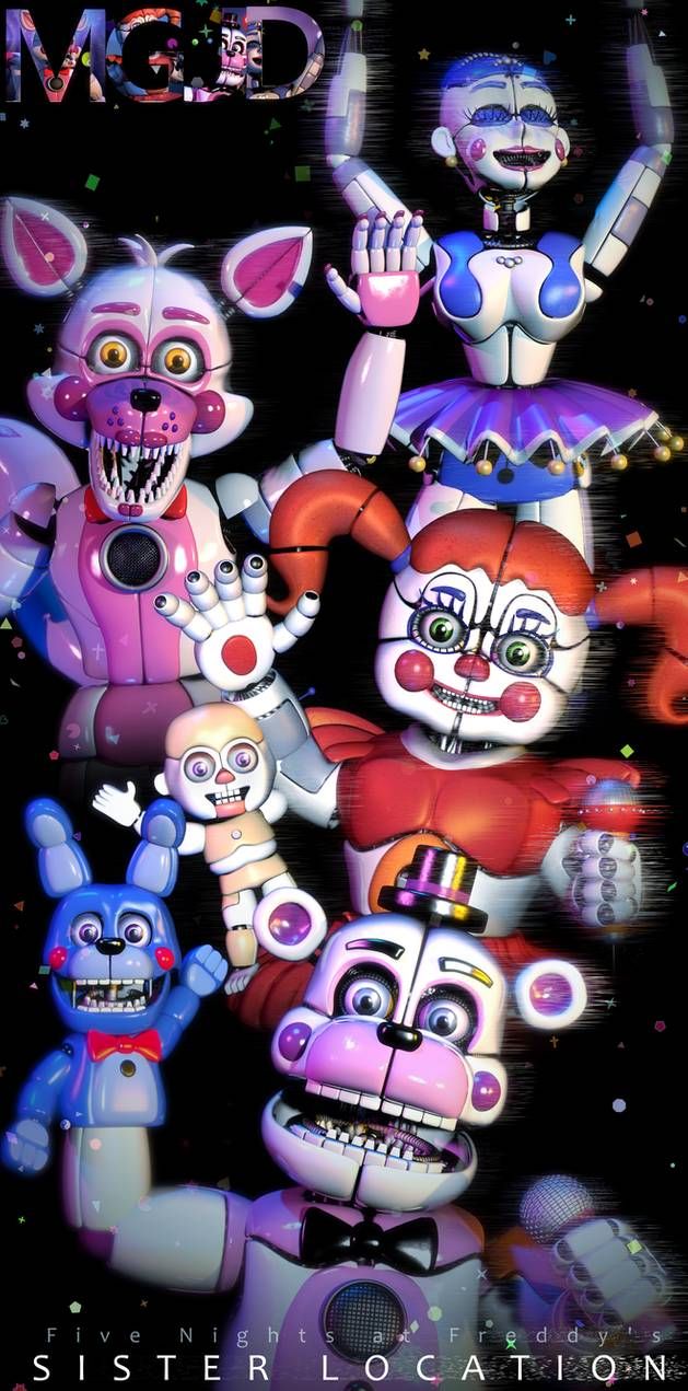 fnaf sl personajes