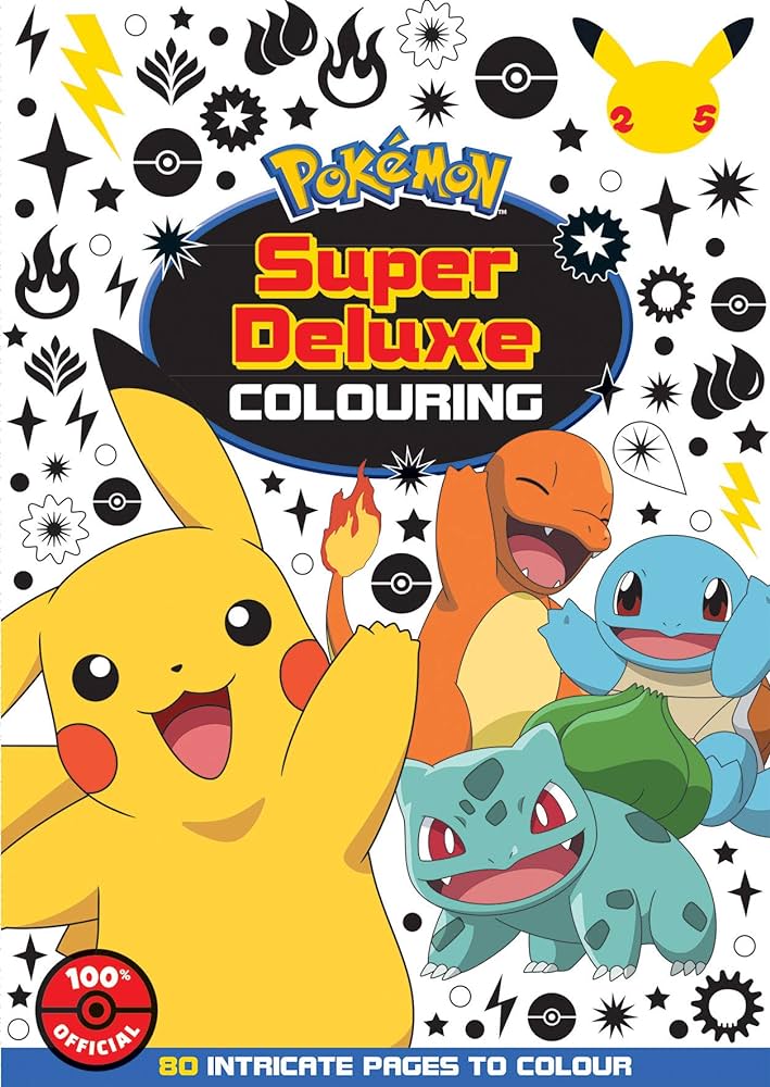 adult pokemon coloring book