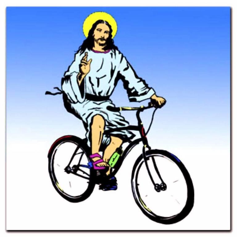 christ on a bike origin