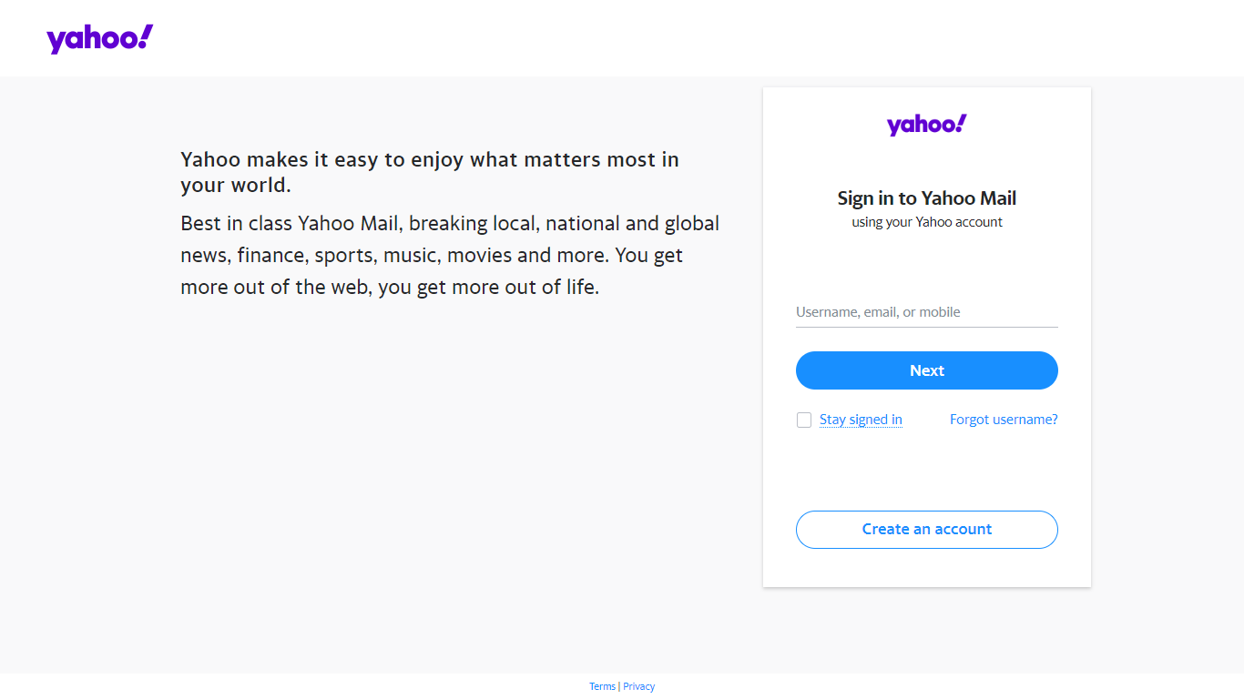 myyahoo mail