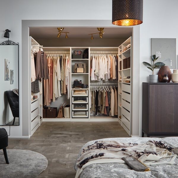 small walk in closet ideas ikea