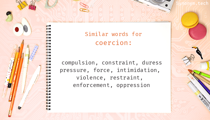 coercion synonym