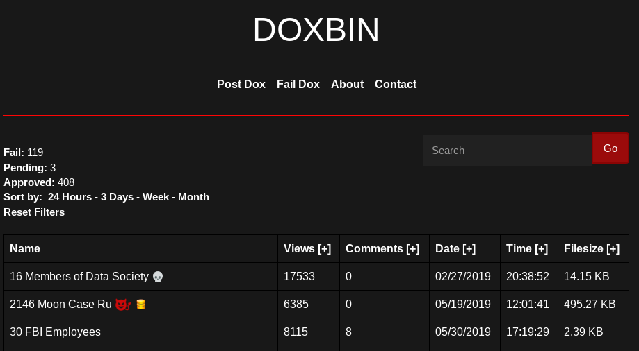 doxbin removal