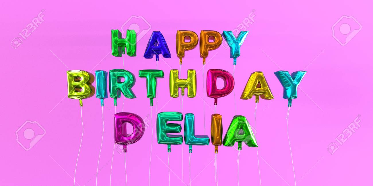 feliz cumple delia