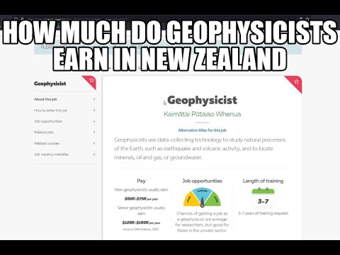 how much does a geophysicist earn