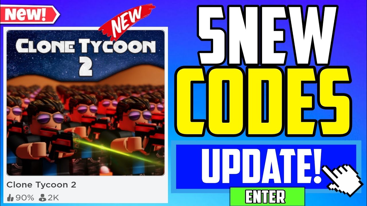 clone tycoon 2 codes 2019