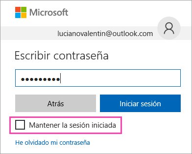 hotmail.com iniciar sesión