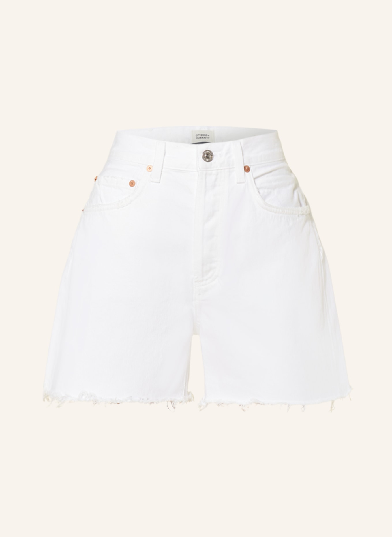 citizens of humanity white shorts