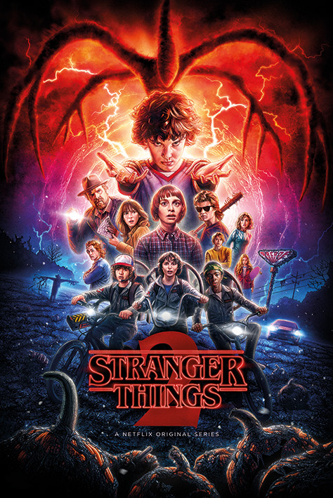 stranger things s1 poster