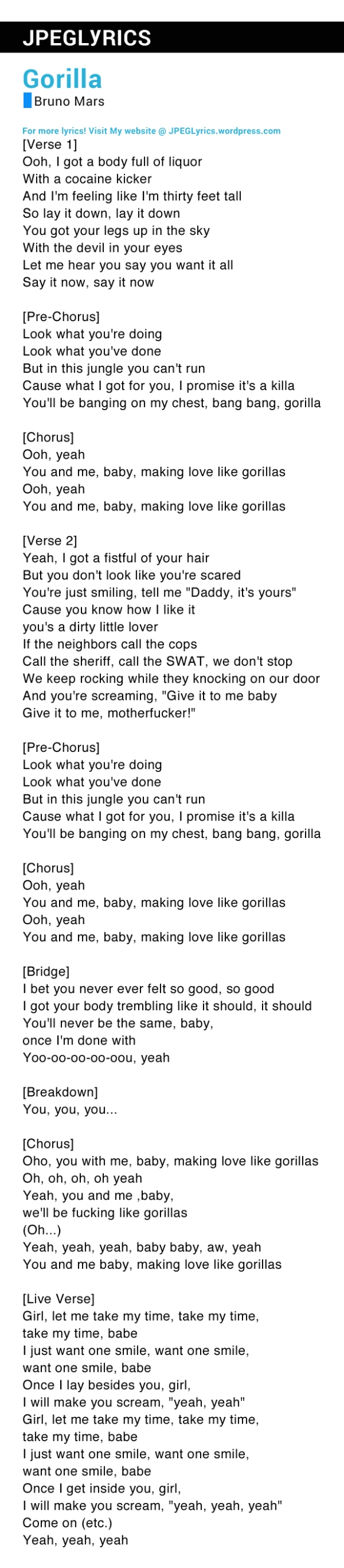 lyrics gorilla