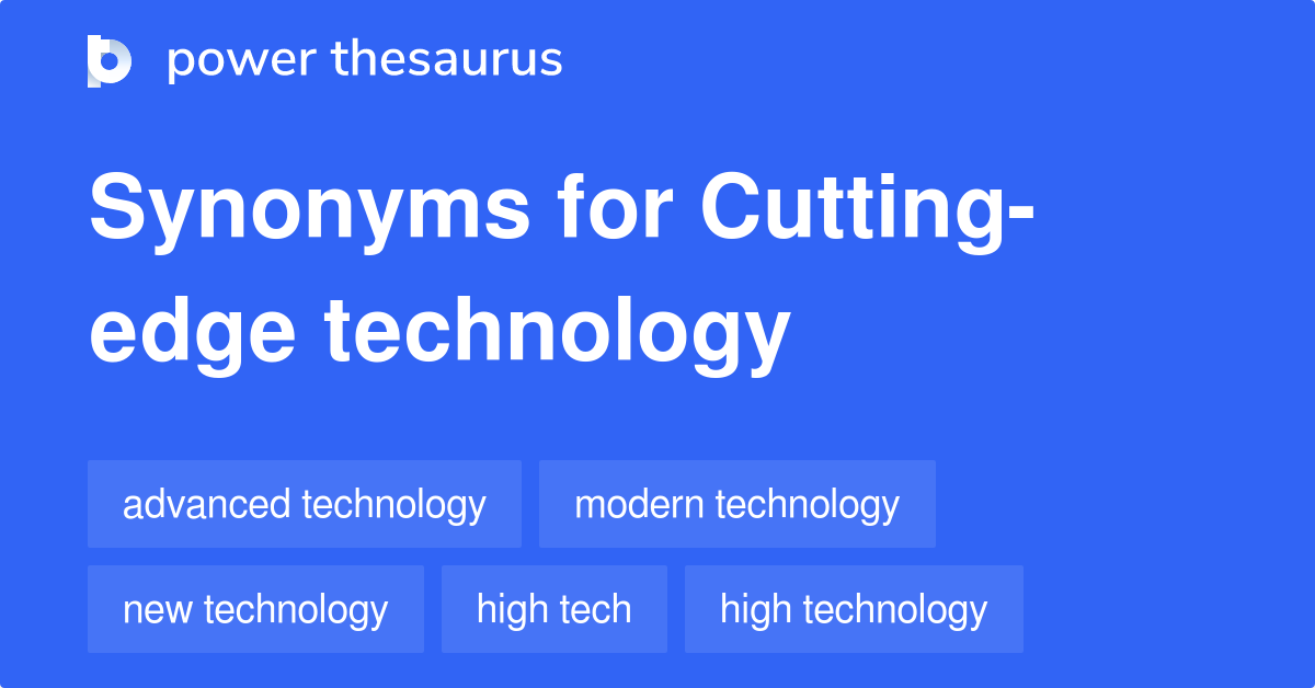 cutting edge thesaurus