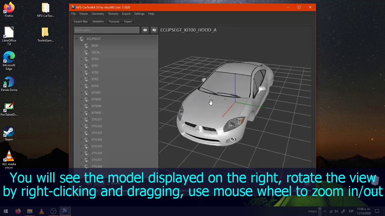 nfs car toolkit