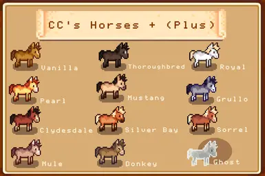 horse mod stardew