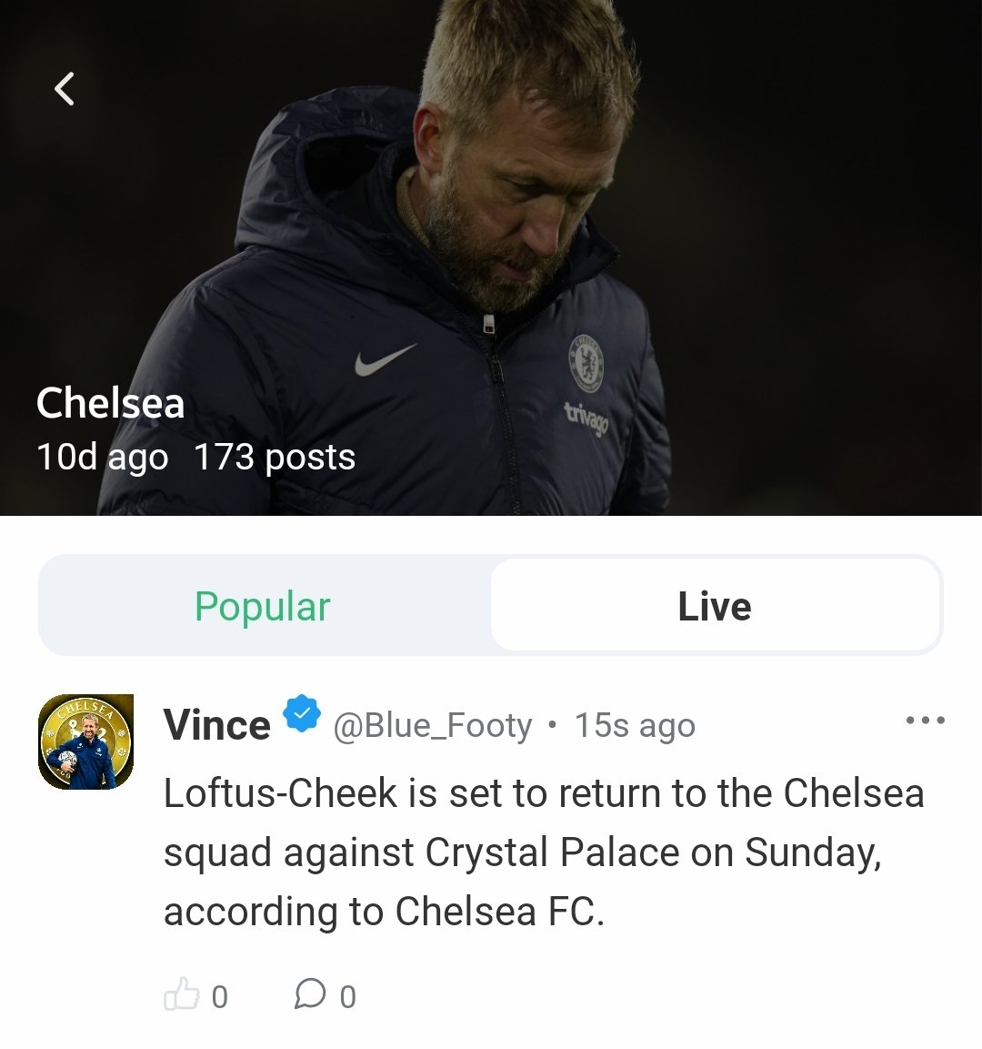 vince chelsea twitter