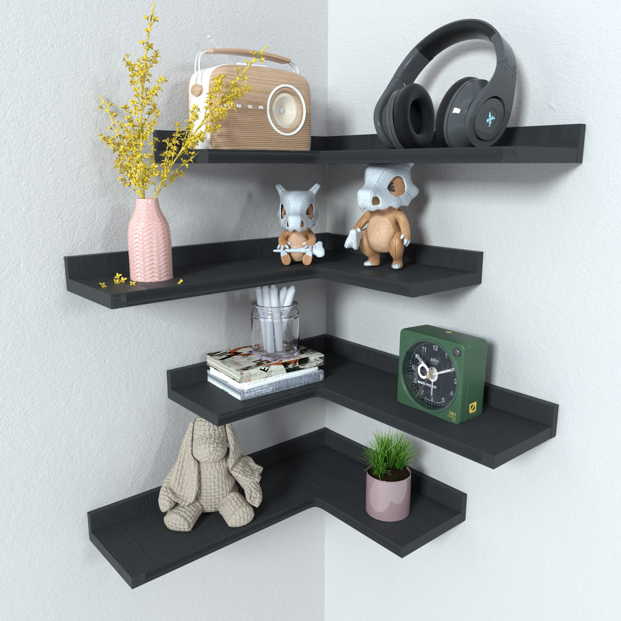 l shaped wall shelf