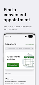 quest diagnostics appointment