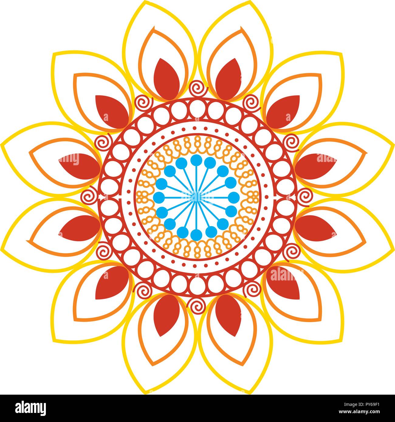 diwali mandala