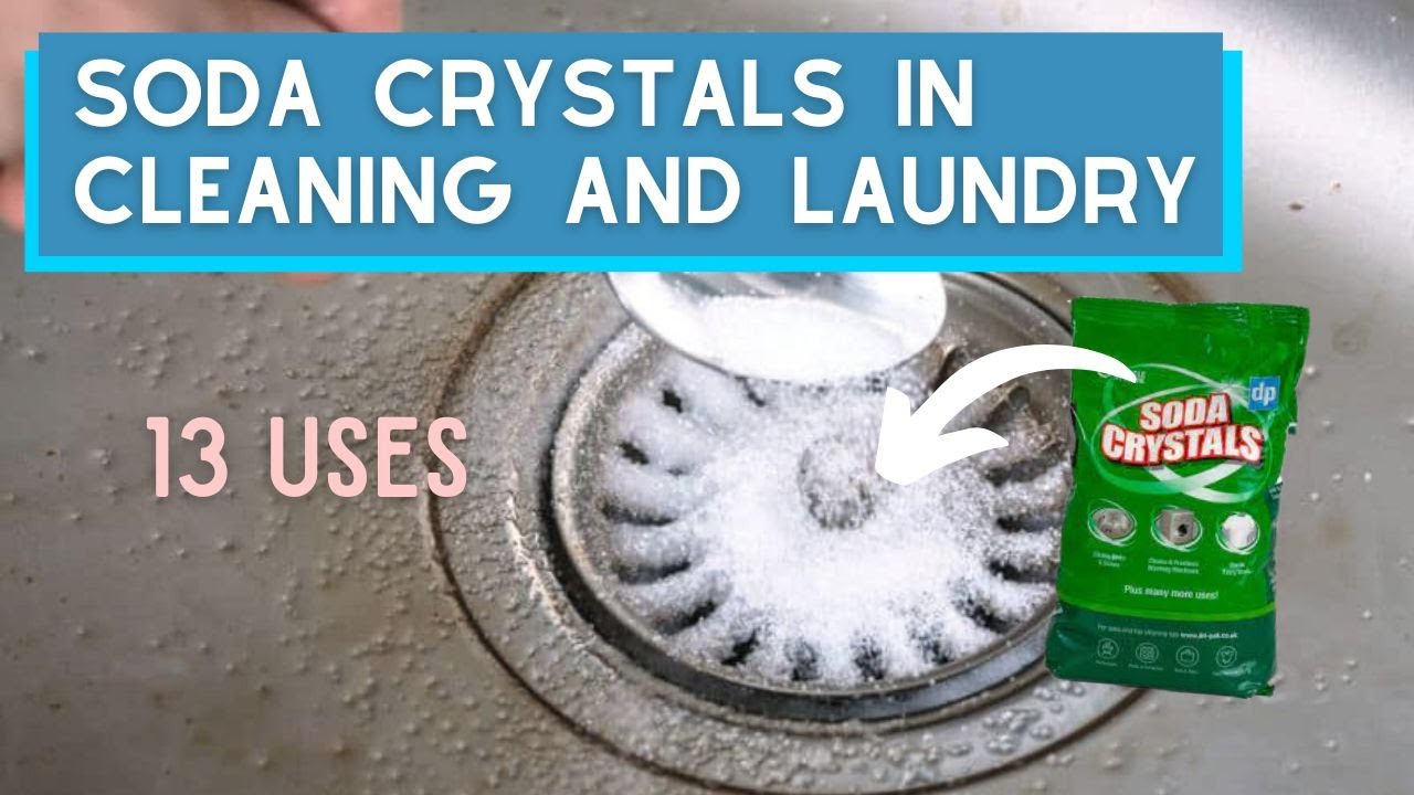 can soda crystals damage washing machine