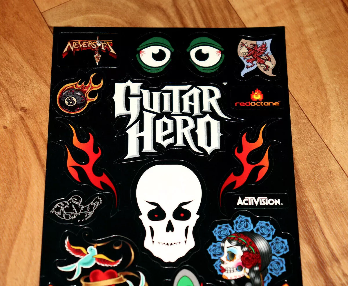 guitar hero 3 stickers