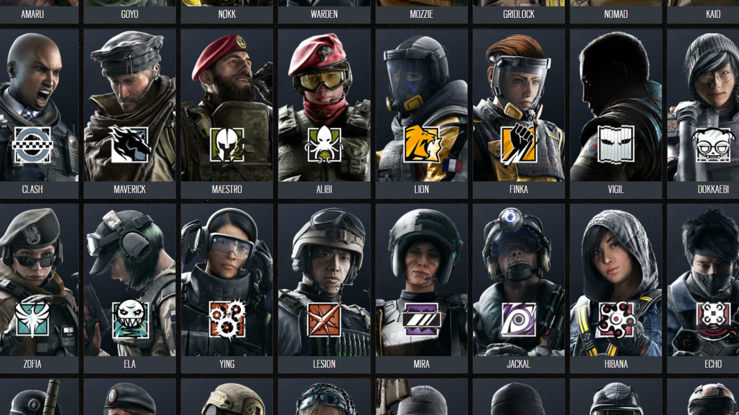 rainbow six siege best operator