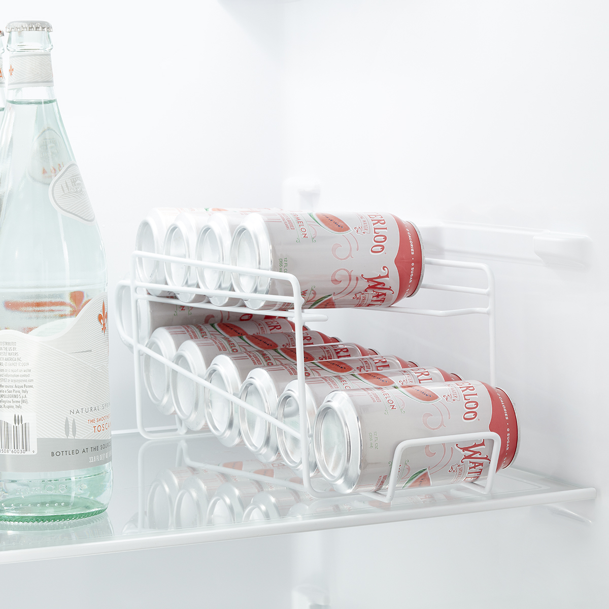 soda can dispenser for fridge