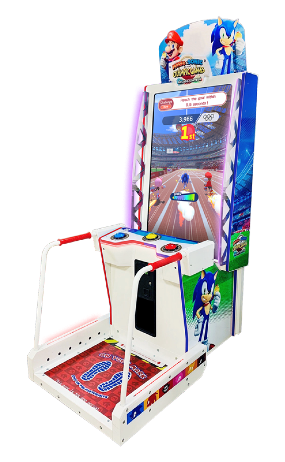 sonic arcade machine