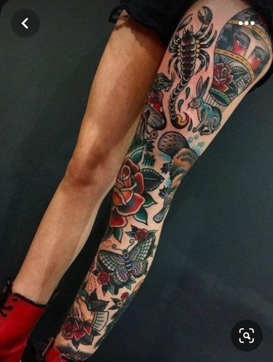 trad leg sleeve