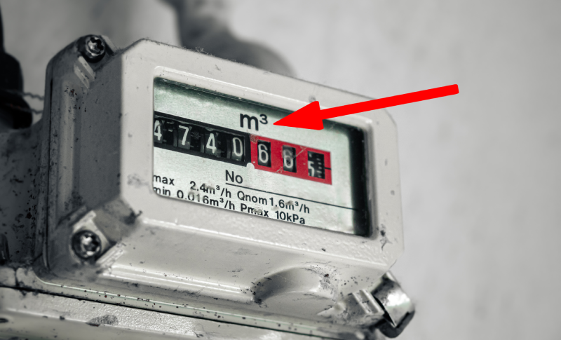 cubic meters to kilowatt hours