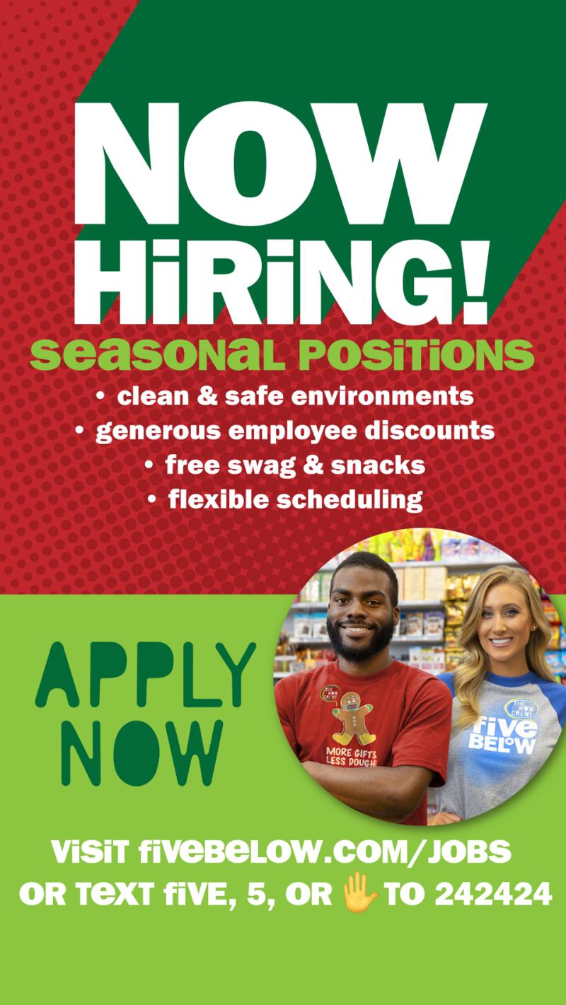 jobs at five below